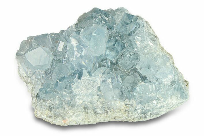 Sparkling Celestine (Celestite) Crystal Cluster - Madagascar #290032